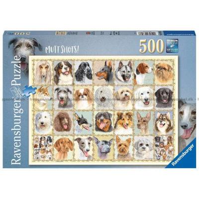 Searle: Hundeportretter!, 500 brikker