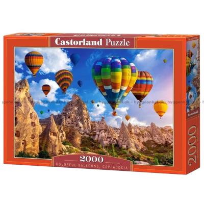Kappadokia: Fargerike luftballonger, 2000 brikker