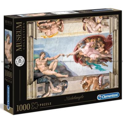 Michelangelo: Adams skapelse (Bibelen), 1000 brikker
