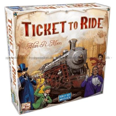 Ticket to Ride: USA - norsk