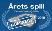 Nomineret - Årets spil Norge 2010 - Selskab