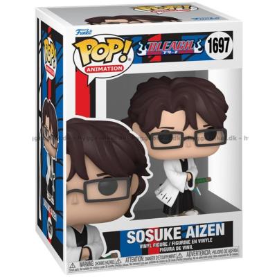 Bilde av Funko Pop! Bleach - Sosuke Aizen #1697 sett skrått ovenfra