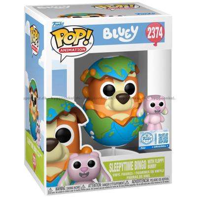 Bilde av Funko Pop! Bluey Sleepytime Bingo with Floppy #2374