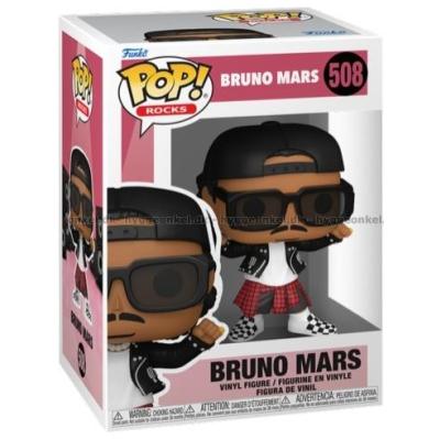 Bilde av Funko Pop! Bruno Mars (APT.) #508 sett skrått ovenfra