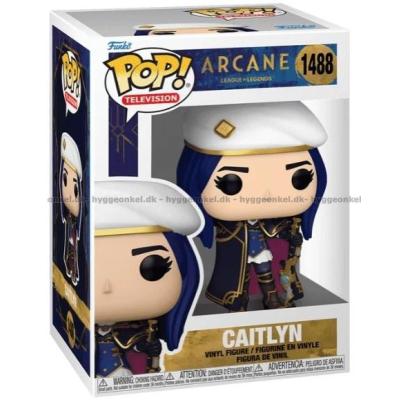 Bilde av Funko Pop! League of Legends: Arcane - Caitlyn #1488 sett skrått ovenfra