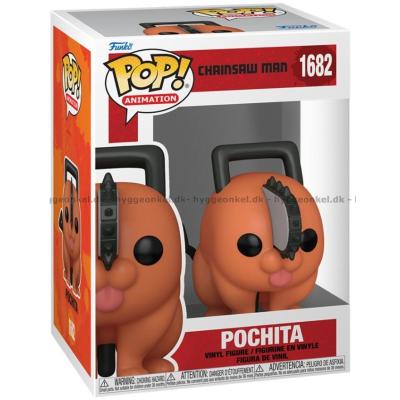 Bilde av Funko Pop! Chainsaw Man - Pochita #1682 sett skrått ovenfra