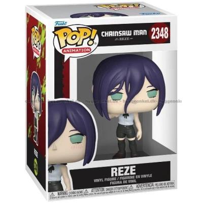 Bilde av Funko Pop! Chainsaw Man - Reze #2348 sett skrått ovenfra