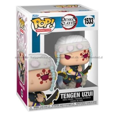 Bilde av  Funko Pop! Demon Slayer - Tengen #1533 sett skrått ovenfra