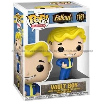 Bilde av Funko Pop! Fallout - Vault Boy #1767 sett skrått ovenfra
