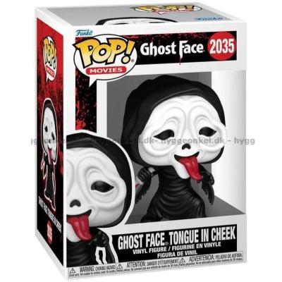 Bilde av Funko Pop! Ghostface (Tongue in Cheek) #2035 sett skrått ovenfra