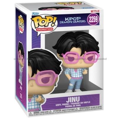 Bilde av Funko Pop! Kpop Demon Hunters - Jinu #2259 sett skrått ovenfra