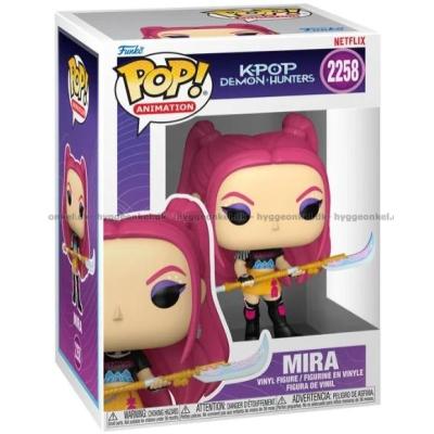 Bilde av Funko Pop! Kpop Demon Hunters - Mira #2258 sett skrått ovenfra