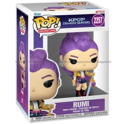Bilde av Funko Pop! Kpop Demon Hunters - Rumi #2257 sett skrått ovenfra