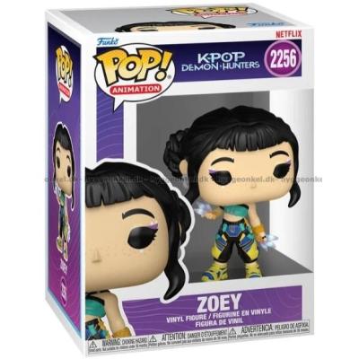 Bilde av Funko Pop! Kpop Demon Hunters - Zoey #2256 sett skrått ovenfra