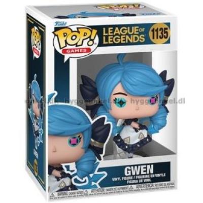 Bilde av Funko Pop! League of Legends - Gwen #1135 sett skrått ovenfra