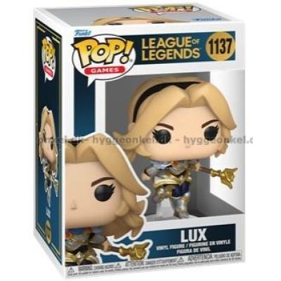 Bilde av Funko Pop! League of Legends - Lux #1137 sett skrått ovenfra