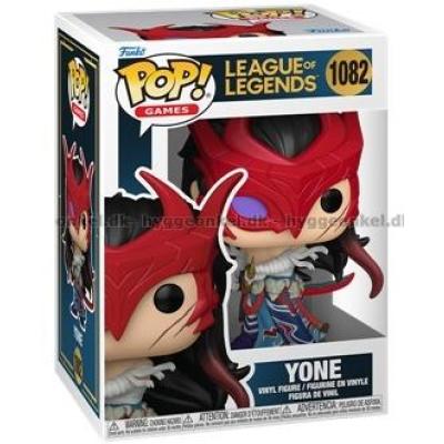 Bilde av Funko Pop! League of Legends - Yone #1082 sett skrått ovenfra