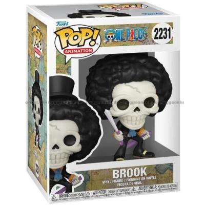 Bilde av Funko Pop! One Piece - Brook #2231 sett skrått ovenfra