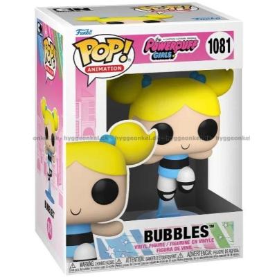 Bilde av Funko Pop! Powerpuff Girls - Bubbles #1081 sett skrått ovenfra