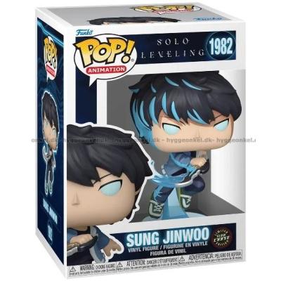 Bilde av Funko Pop! Solo Leveling - Sung Jinwoo #1982 sett skrått ovenfra