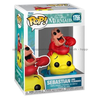 Bilde av Funko Pop! Disney:The Little Mermaid - Sebastian & Flounder #1756