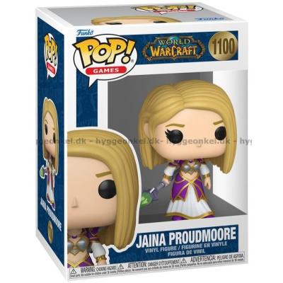 Bilde av Funko Pop! World of Warcraft - Jaina Proudmoore #1100 sett skrått ovenfra