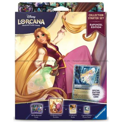 Bilde av Disney Lorcana: Rapunzel (Set 13) - Collection Starter sett ovenfra
