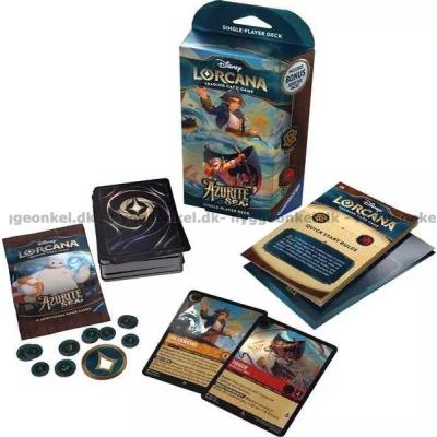 Bilde av Disney Lorcana: Azurite Sea (Set 6) - Amber & Ruby - Starter Deck