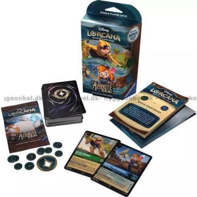 Bilde av Disney Lorcana: Azurite Sea (Set 6) - Emerald & Sapphire - Starter Deck