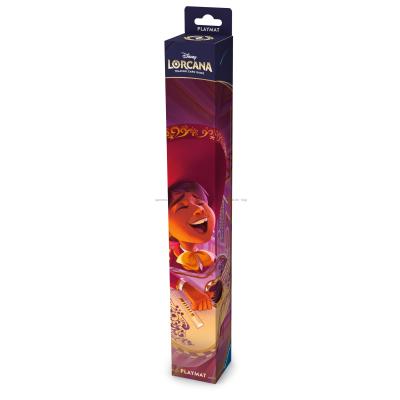 Bilde av Disney Lorcana: Hyperia City (Set 14) - Playmat (Miguel) sett skrått ovenfra
