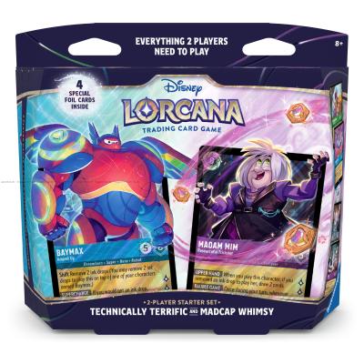 Bilde av Disney Lorcana: Hyperia City (Set 14) - 2 player starter deck (Baymax & Madam Mim)