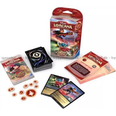 Bilde av Disney Lorcana: Reign of Jafar (Set 8) - Ruby & Steel - Starter Deck