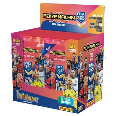 Bilde av Panini: FIFA 365 2027 Adrenalyn XL - Booster Display sett skrått ovenfra