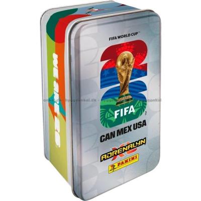 Bilde av Panini: World Cup 2026 - Mega Tin (assortert) sett ovenfra