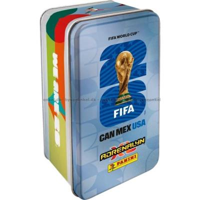 Bilde av Panini: World Cup 2026 - Mega Tin (assortert) sett ovenfra