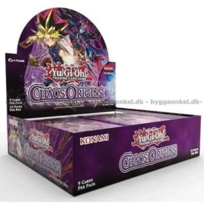 Bilde av Yu-Gi-Oh! Chaos Origins - Booster Pack sett skrått ovenfra