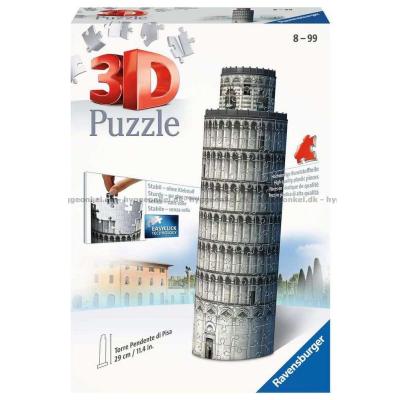 3D: Det skjeve tårn i Pisa, 216 brikker