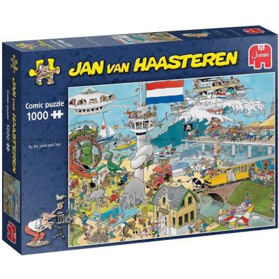 På land, til sjøs og i luften, 1000 brikker