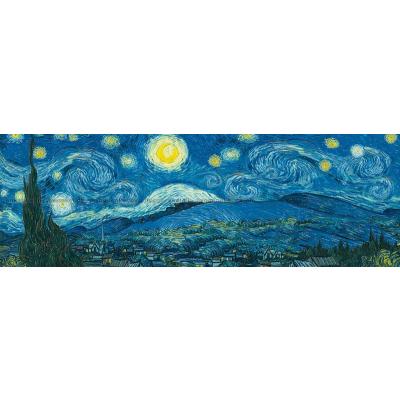 Van Gogh: Stjernenatt - Panorama, 1000 brikker