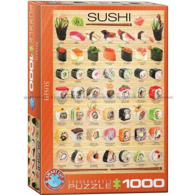 Sushi, 1000 brikker