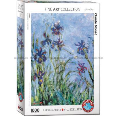 Monet: Iris, 1000 brikker