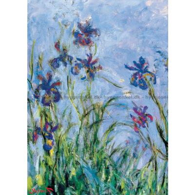 Bilde av Monet: Iris, 1000 brikker