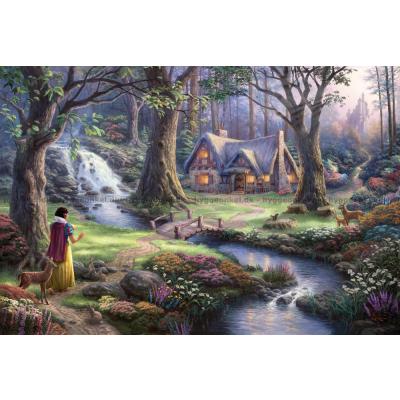 Disney: Kinkade - Snehvit, 1000 brikker