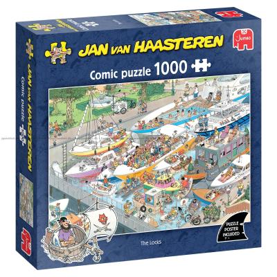Slusen, 1000 brikker