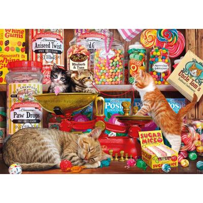Steve Read: Katter elsker søtsaker, 1000 brikker
