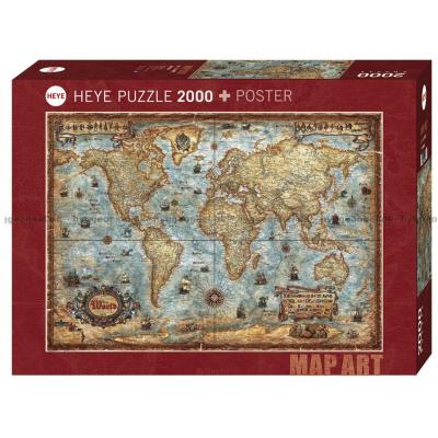 Zigic: Verdenskart, 2000 brikker