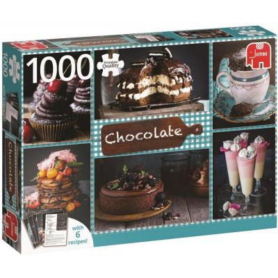 Sjokolade - Collage, 1000 brikker
