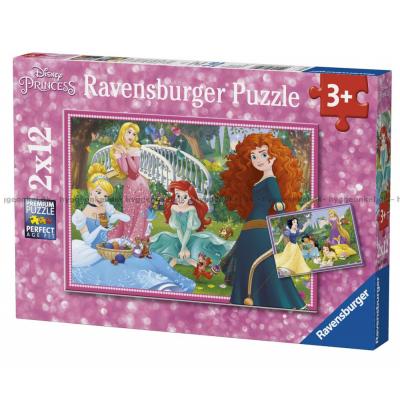 Disney-prinsesser: Moro i hagen, 2x12 brikker