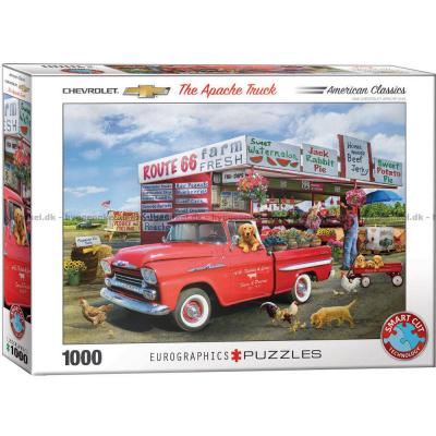 Giordano: Chevrolet - Apache-lastebilen, 1000 brikker