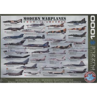 Moderne militærfly, 1000 brikker